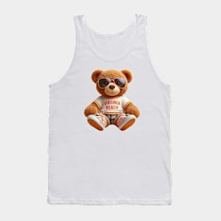 Virginia Beach Teddy Bear Tank Top